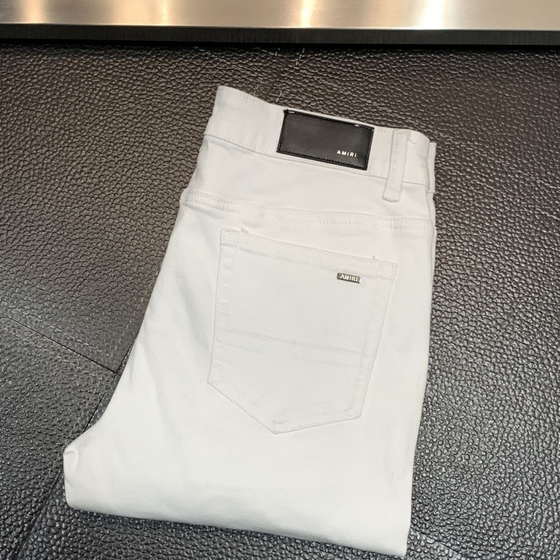 Amiri slim fit petite straight jeans