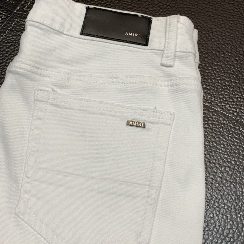 Amiri slim fit petite straight jeans