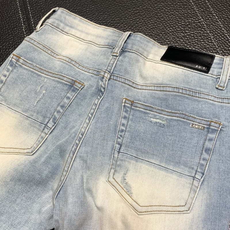 Amiri slim fit petite straight jeans