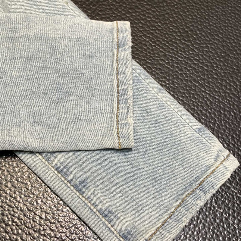 Amiri slim fit petite straight jeans