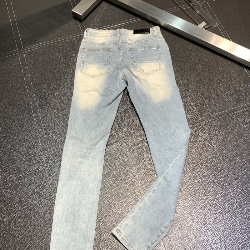 Amiri slim fit petite straight jeans