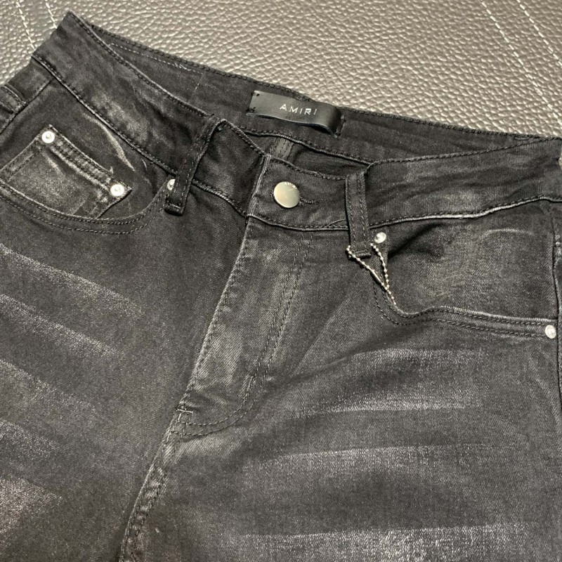 Amiri slim fit petite straight jeans