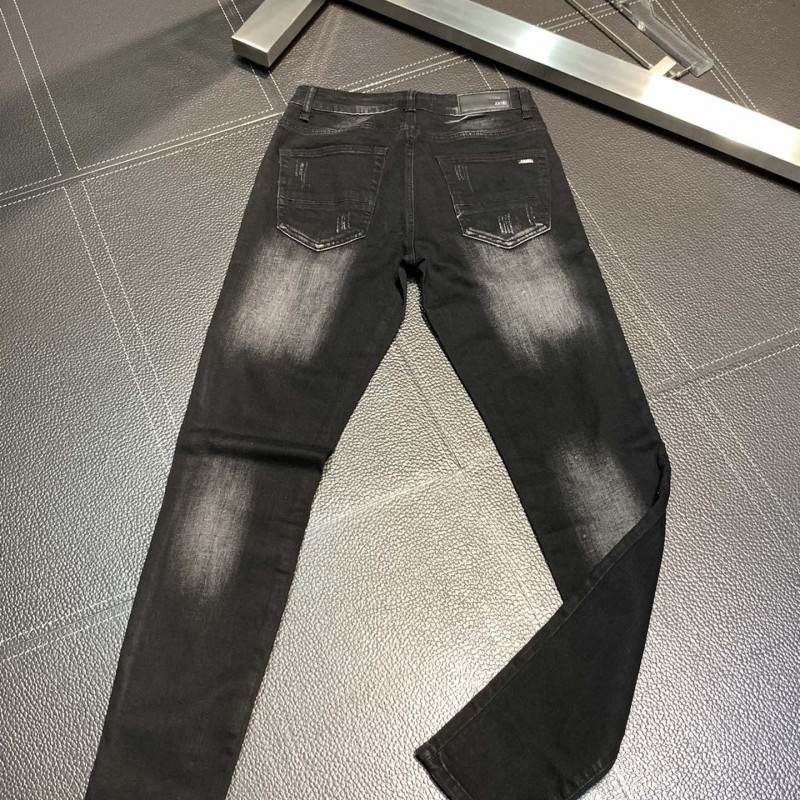 Amiri slim fit petite straight jeans