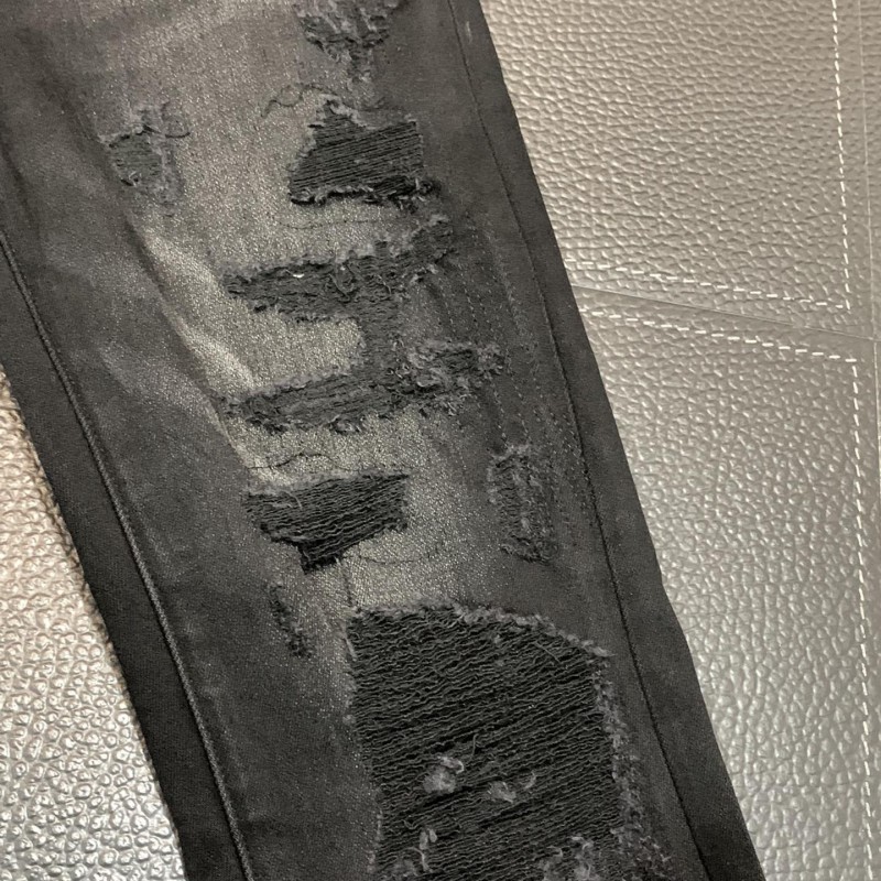 Amiri slim fit petite straight jeans