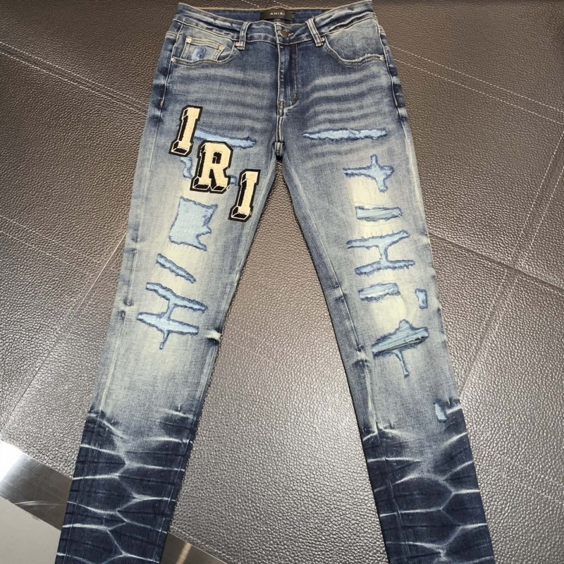Amiri slim fit petite straight jeans