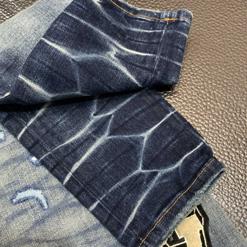 Amiri slim fit petite straight jeans