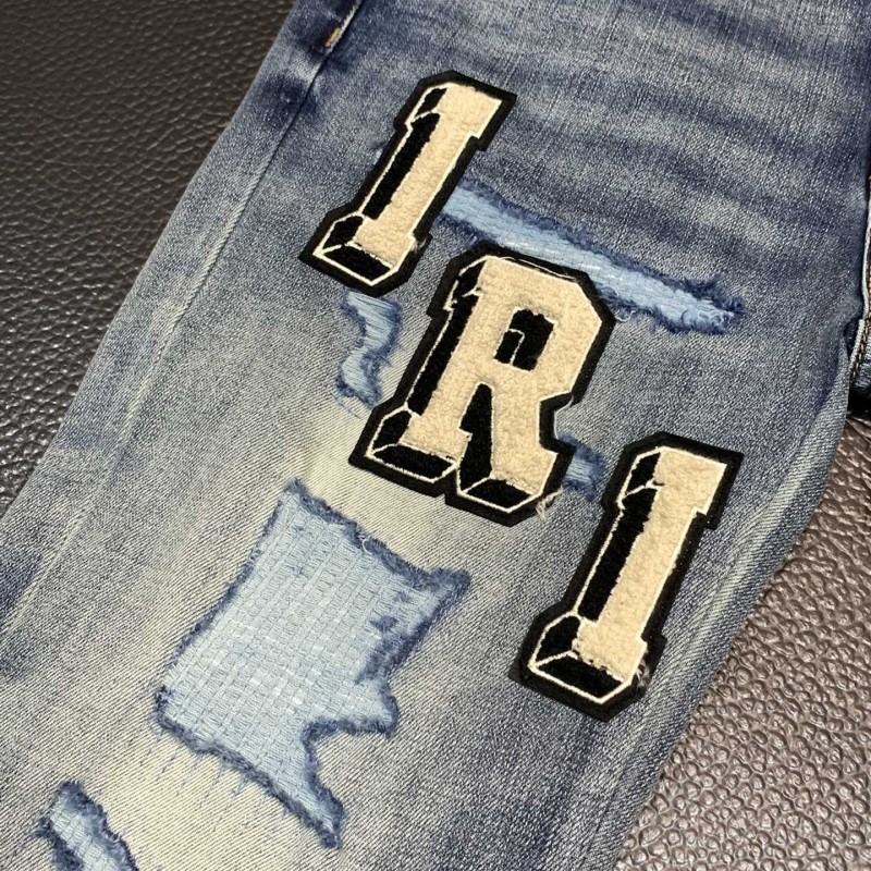 Amiri slim fit petite straight jeans