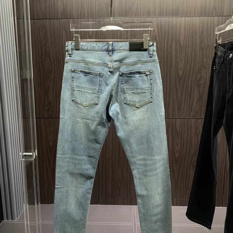 Amiri slim fit petite straight jeans