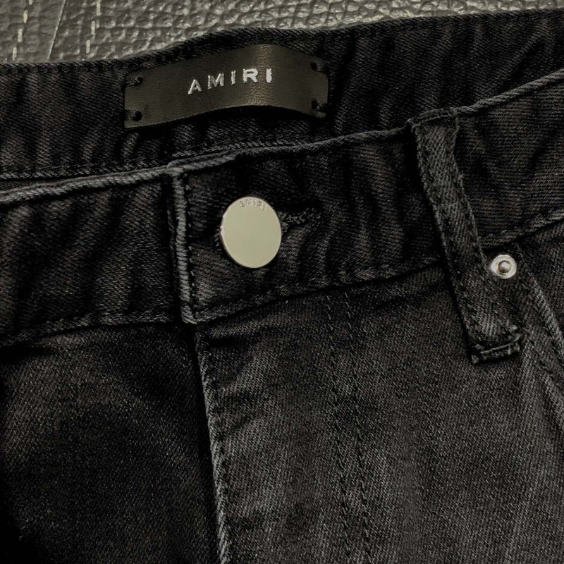 Amiri slim fit petite straight jeans