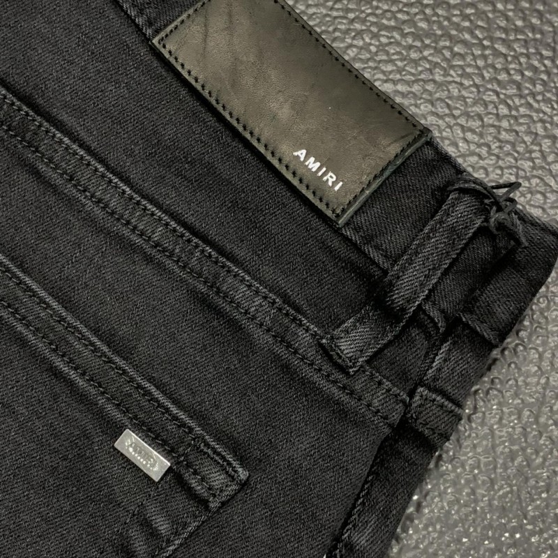 Amiri slim fit petite straight jeans