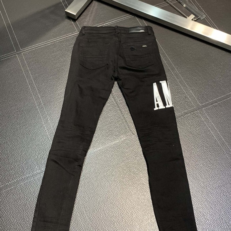 Amiri slim fit petite straight jeans