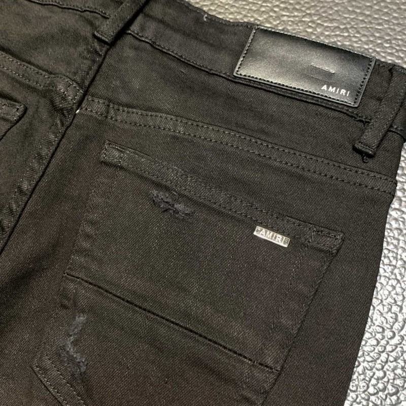 Amiri slim fit petite straight jeans