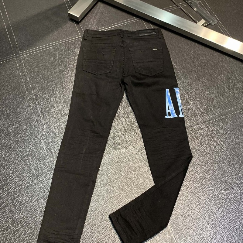 Amiri slim fit petite straight jeans