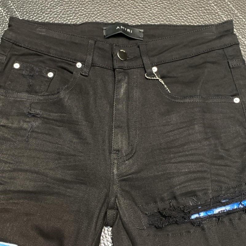 Amiri slim fit petite straight jeans