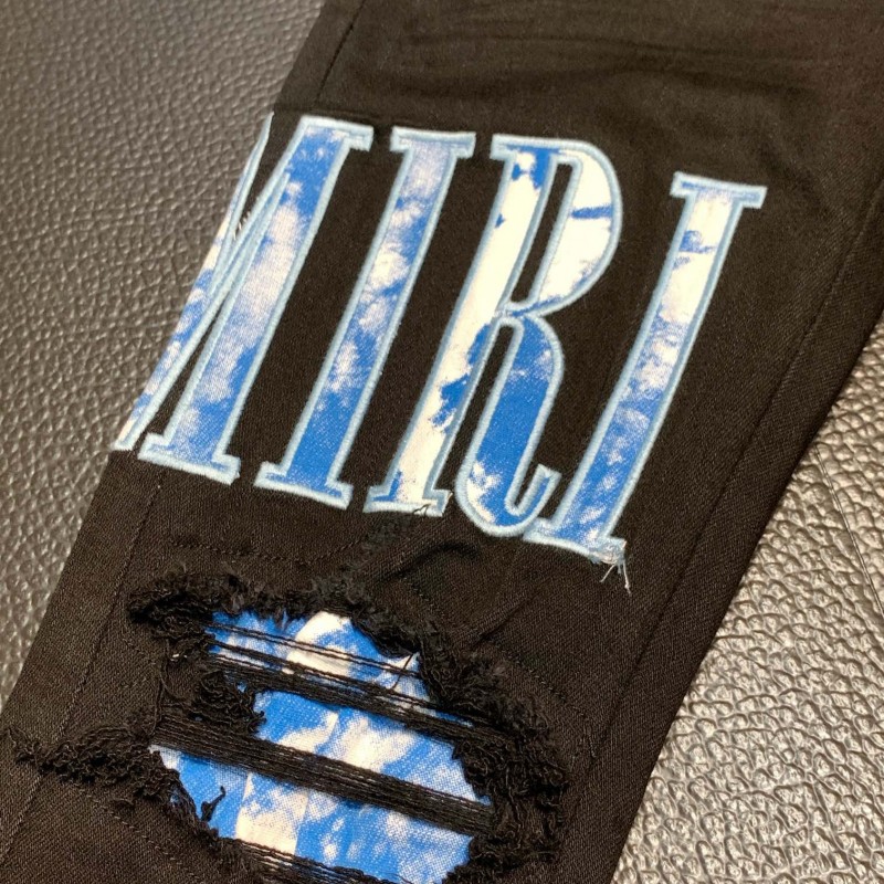 Amiri slim fit petite straight jeans