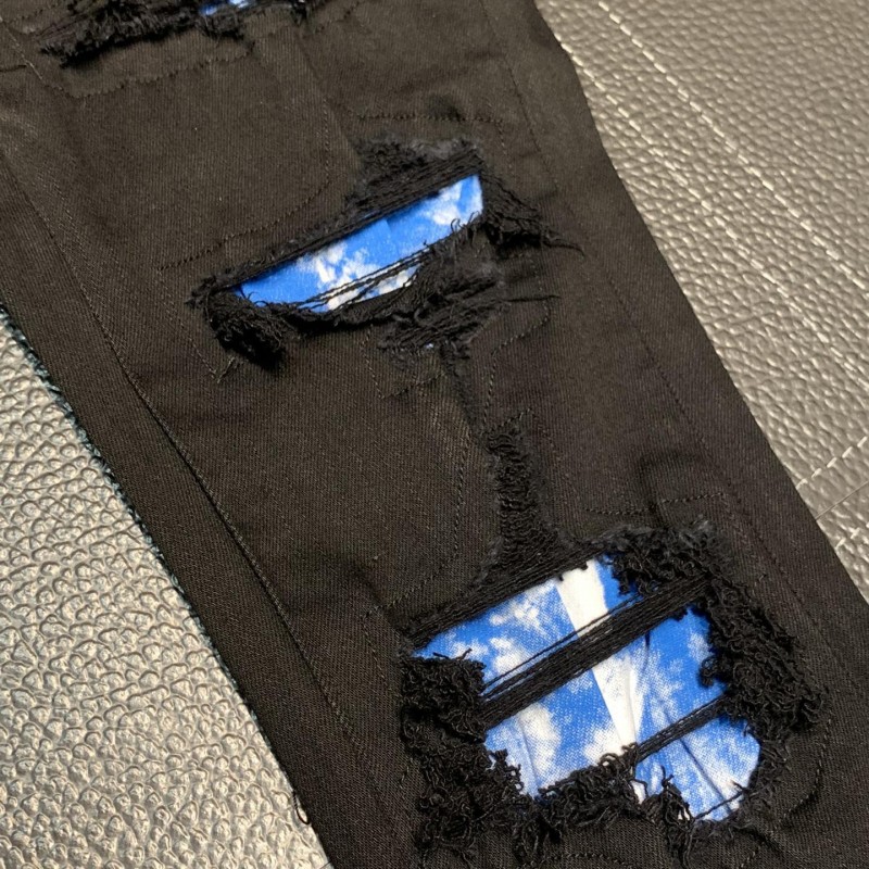 Amiri slim fit petite straight jeans