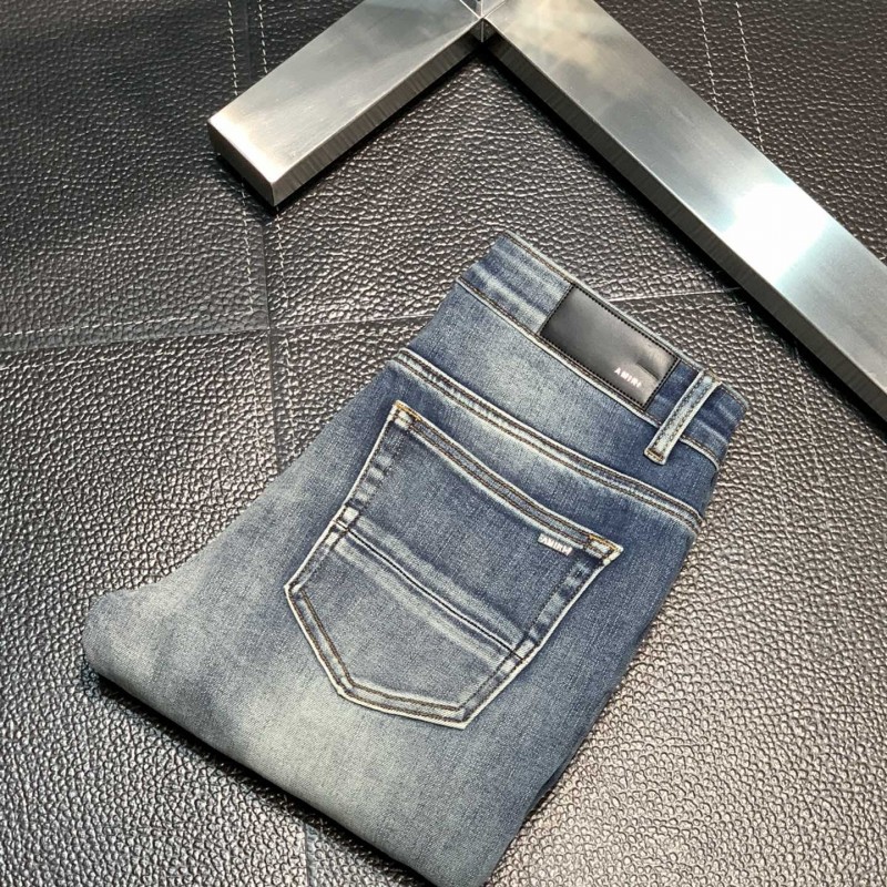 Amiri slim fit petite straight jeans