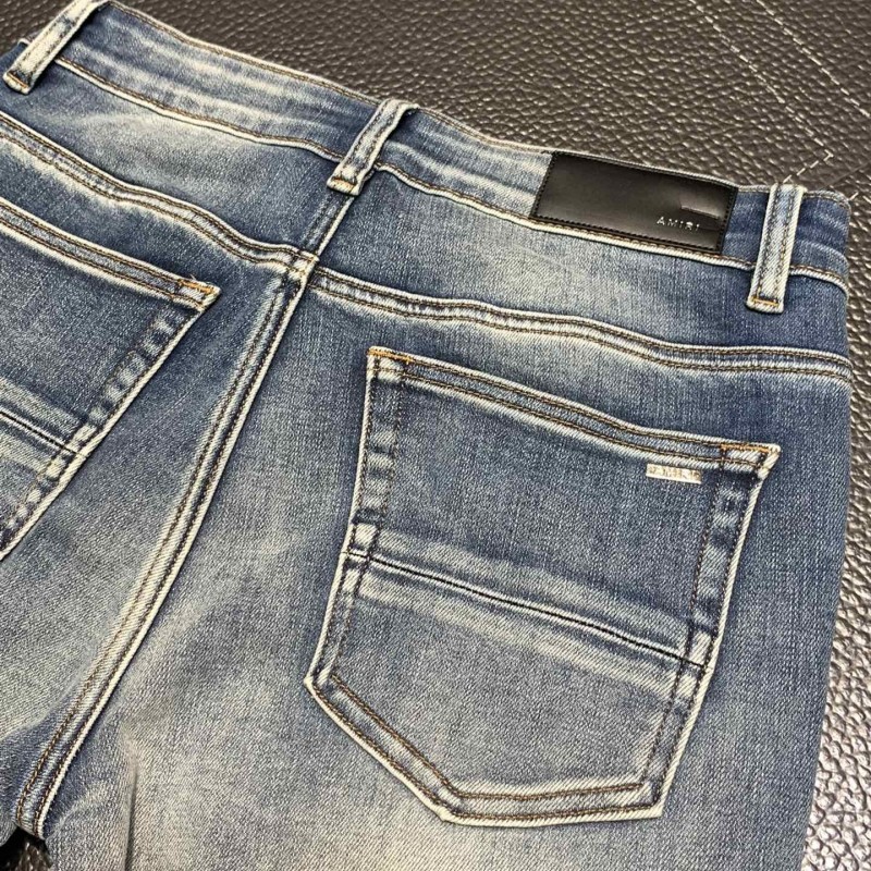 Amiri slim fit petite straight jeans