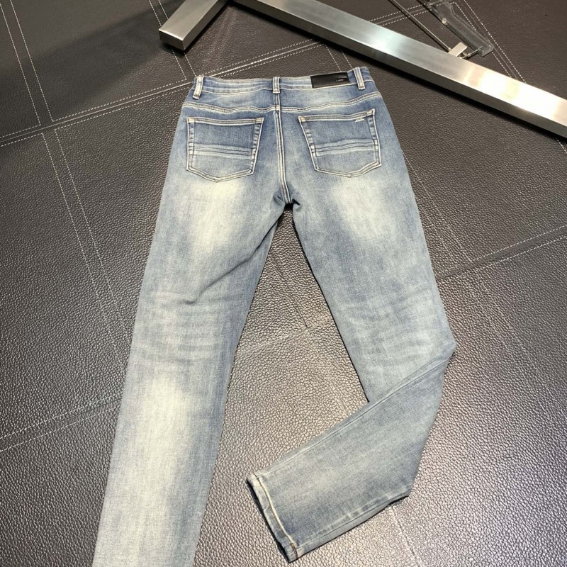 Amiri slim fit petite straight jeans