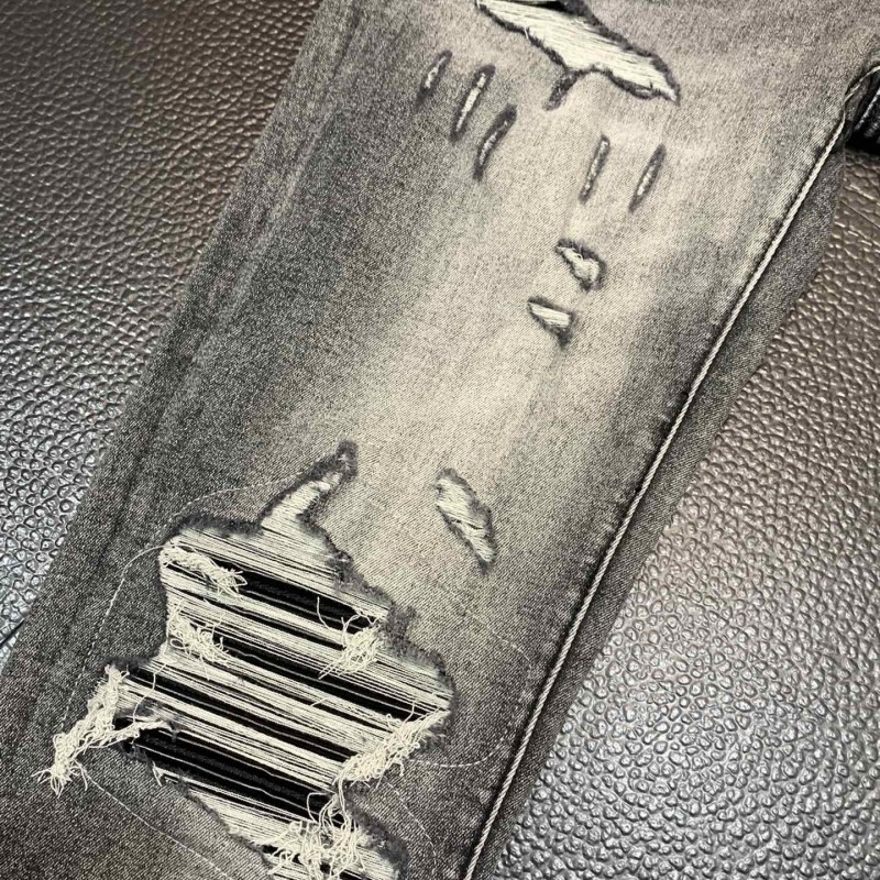 Amiri slim fit petite straight jeans