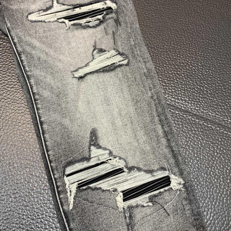 Amiri slim fit petite straight jeans