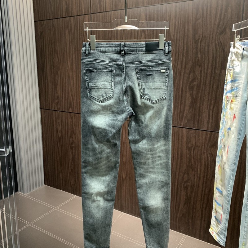 Amiri slim fit petite straight jeans