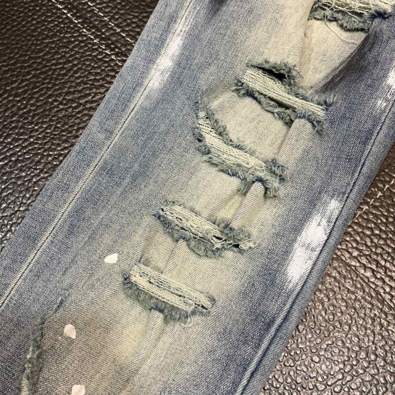 Amiri slim fit petite straight jeans