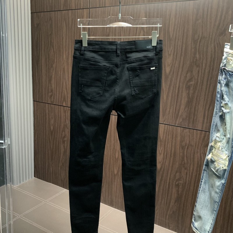 Amiri slim fit petite straight jeans