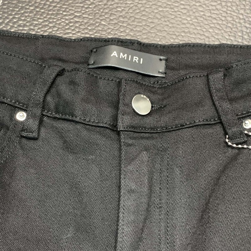 Amiri slim fit petite straight jeans