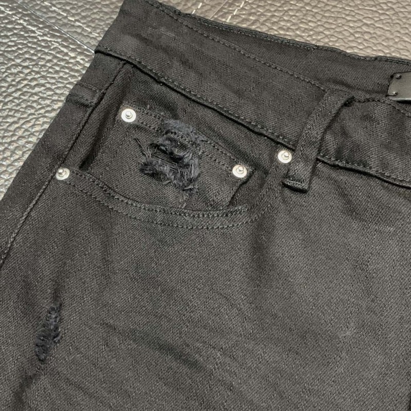 Amiri slim fit petite straight jeans