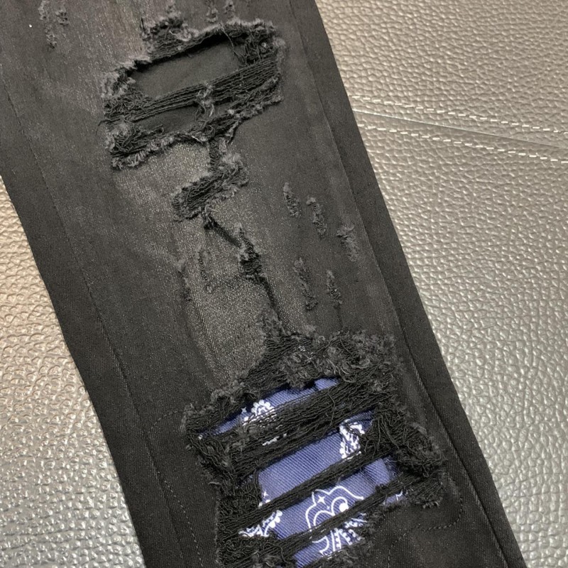 Amiri slim fit petite straight jeans