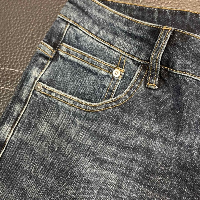 Amiri slim fit petite straight jeans