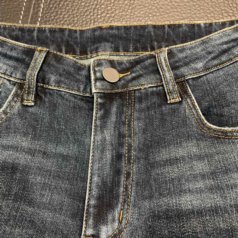 Amiri slim fit petite straight jeans