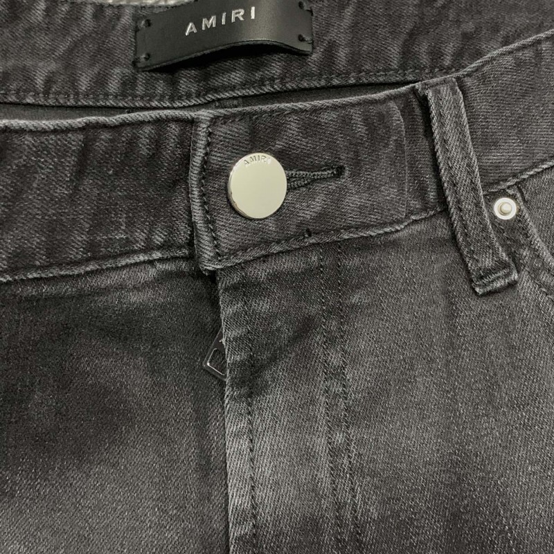 Amiri slim fit petite straight jeans