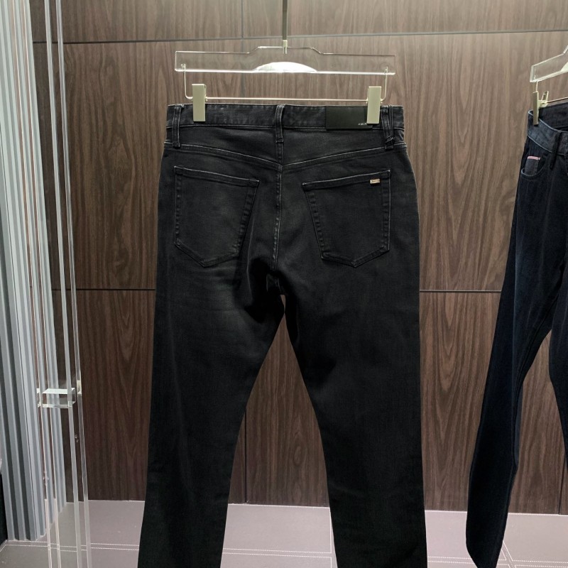 Amiri slim fit petite straight jeans