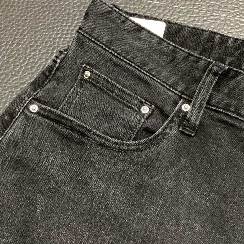 Amiri slim fit petite straight jeans