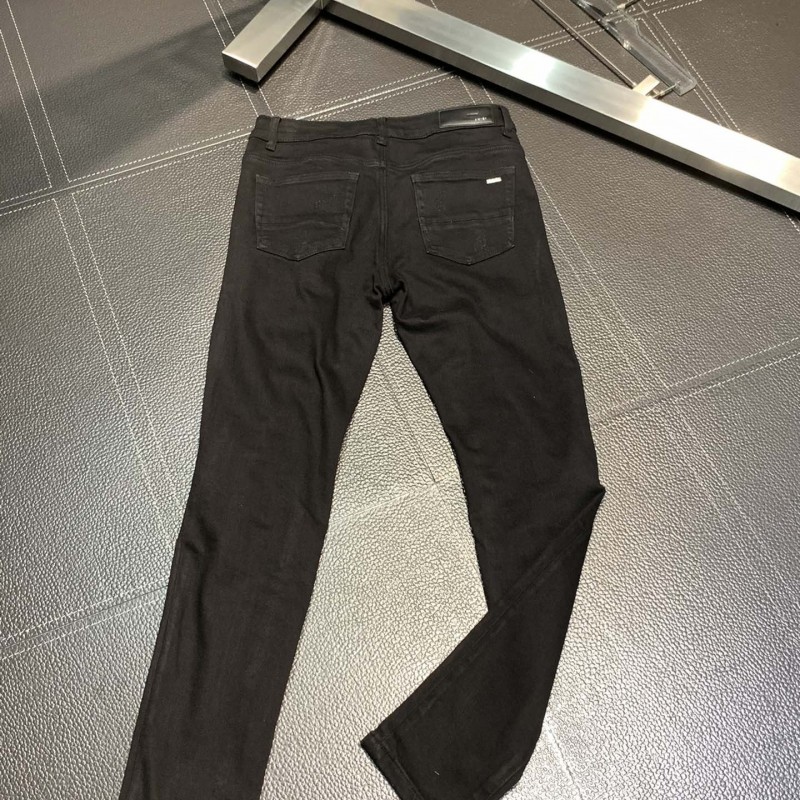 Amiri slim fit petite straight jeans