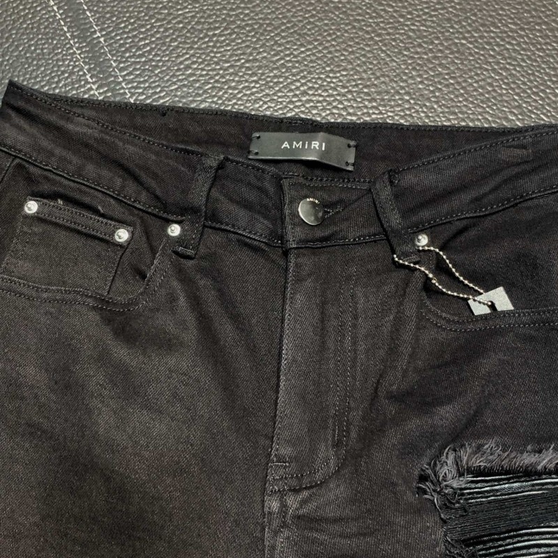 Amiri slim fit petite straight jeans
