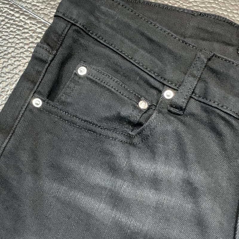 Amiri slim fit petite straight jeans