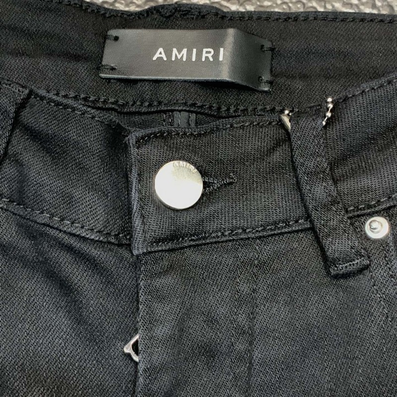 Amiri slim fit petite straight jeans