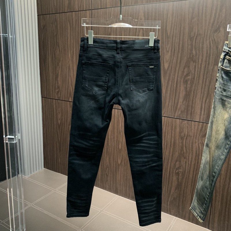 Amiri slim fit petite straight jeans