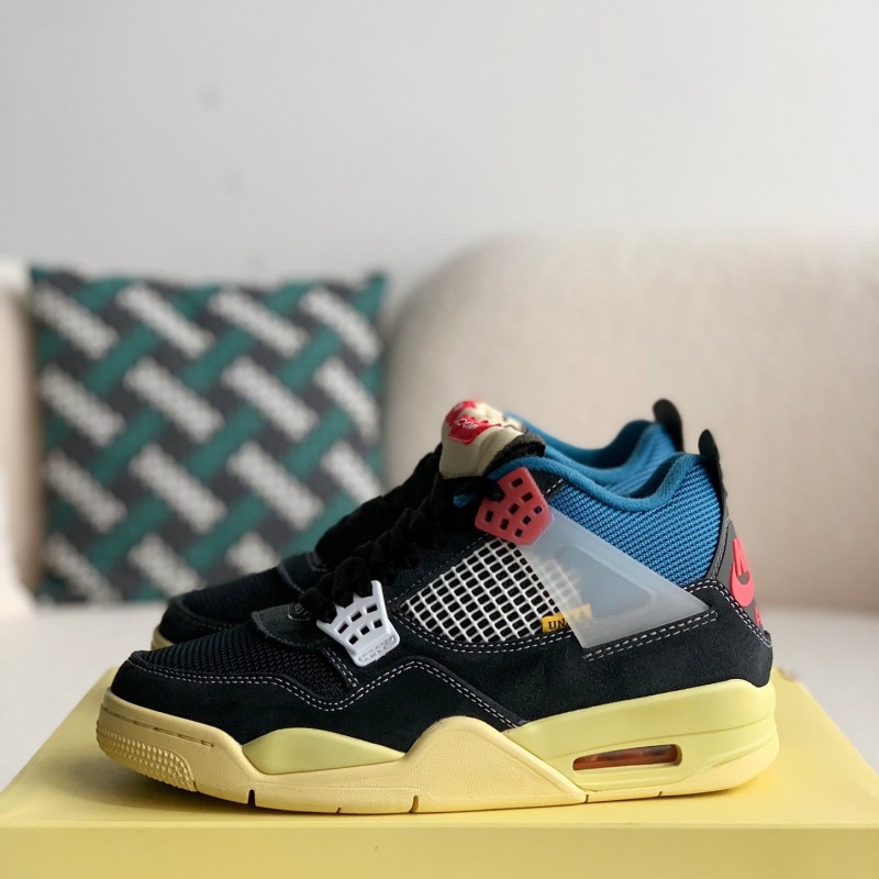 Union LA X Jordan 4 AJ4 Sneakers Retro