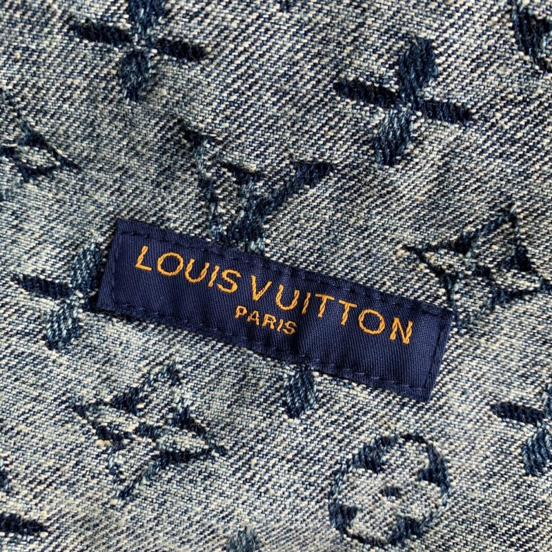 L0*is V*t0n Jean hooded jacket