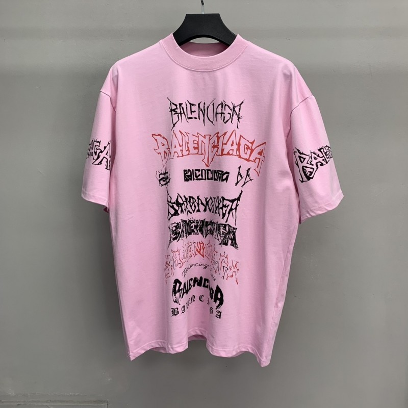 Ba*len*cia*ga doodle year of the Dragon Alphabet T-shirt