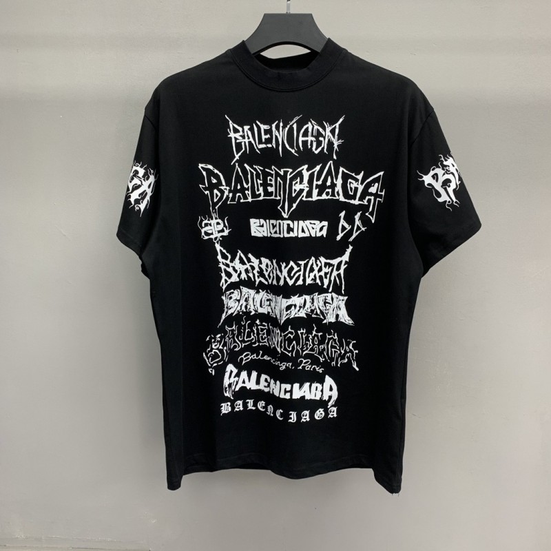 Ba*len*cia*ga doodle year of the Dragon Alphabet T-shirt