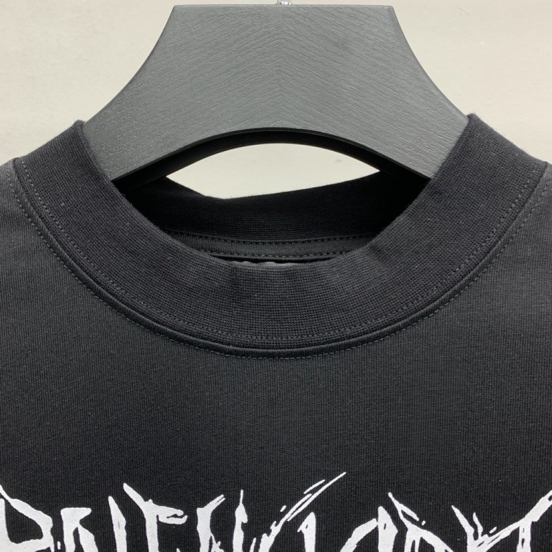 Ba*len*cia*ga doodle year of the Dragon Alphabet T-shirt