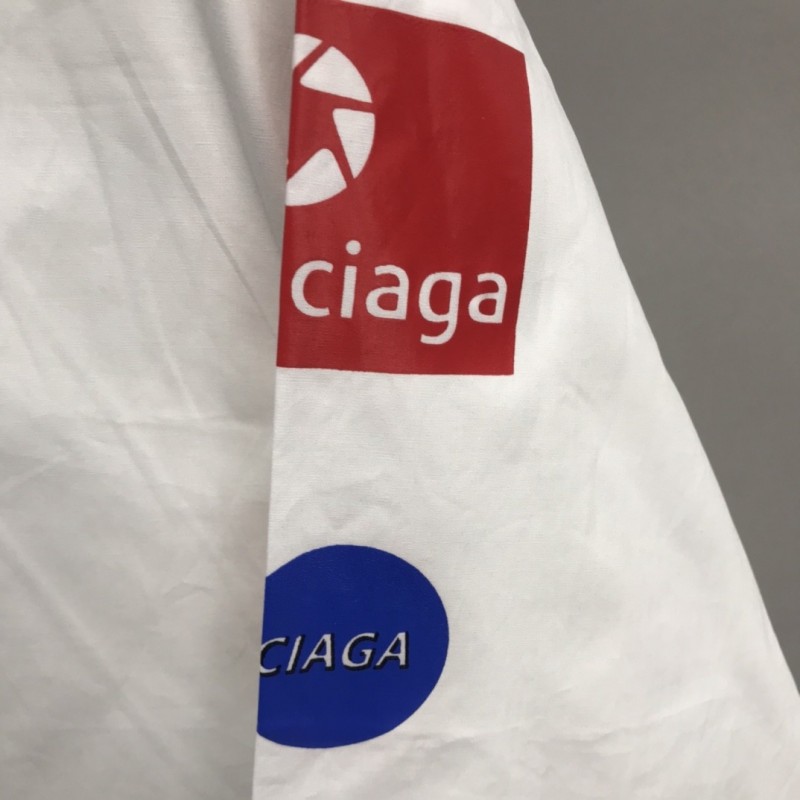 Ba*len*cia*ga LOGO LOGO racing style long sleeve shirt