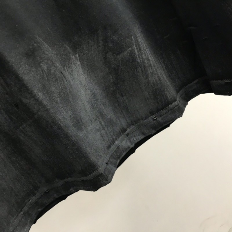 Ba*len*cia*ga Sanskrit lettering industrial paint T-shirt