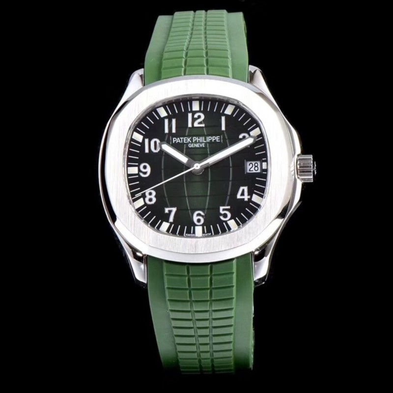 P**ek Ph**ppe Custom Green grenade 5167R series Watch