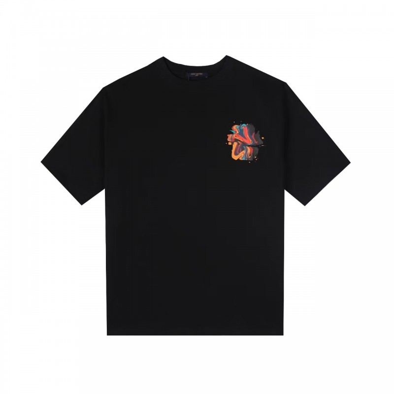 L0*is V*t0n 23ss front and back patterned t-shirt